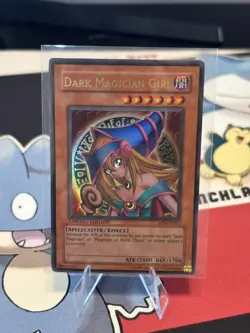 Yugioh Dark Magician Girl RDS-ENSE2 Ultra Rare Limited LP - Image 1