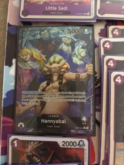 One Piece Card Game Op07 Build Blue/Purple Hannyabal Competitive Deck - Image 2