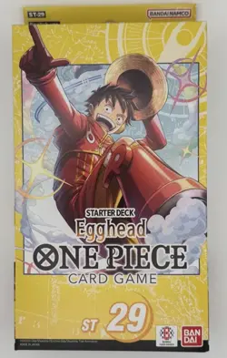 One Piece Egghead Starter Deck [ST29] English Version New Sealed - IN HAND - Image 1