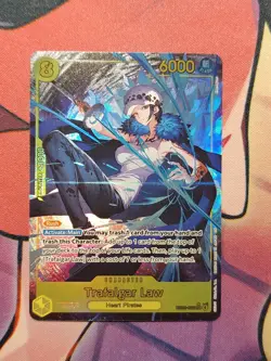 One Piece English EB03-062 Trafalgar Law (SEC) Alt Art Heroines Edition - Image 1