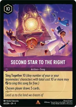 ~ Second Star to the Right ~ NM Cold Foil ~ Fabled ~ - Image 1