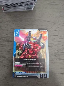 Guncannon - Gundam Card Game #GD01-004 - GD01 - NM Foil Newtype Rising - Image 1