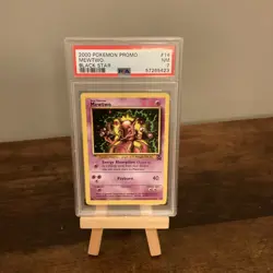 Pokemon Mewtwo Black Star Promo #14 PSA 7 2000 Wizards of the Coast Card - Image 1