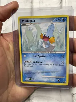 Pokemon TCG Mudkip 80/106 Great Encounters Common Card D&P Pokemon 2008 NM/MT - Image 1