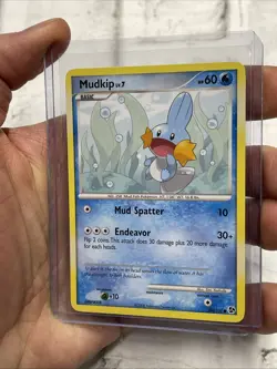 Pokemon TCG Mudkip 80/106 Great Encounters Common Card D&P Pokemon 2008 NM/MT - Image 2