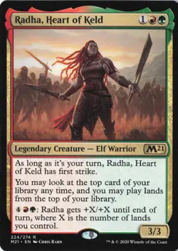 Radha, Heart of Keld R Core Set 2021 224 LP - Image 1