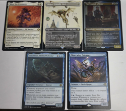 MTG 5 card lot Rhys Momo Grazilaxx flitterwing the council of four - Image 1