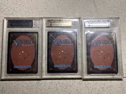 Beta MTG LOT Fear CK Disintegrate CR Borrowing UR BECKETT Graded - Image 2
