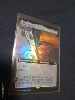 Magic MTG #0354 The Eternity Elevator FOIL Extended Art Edge of Eternities EOE - Image 1