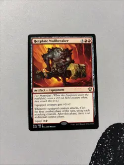 Hexplate Wallbreaker Commander: Phyrexia: All Will Be One Regular - Image 1