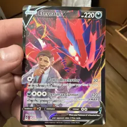Pokemon Eternatus V Ultra Rare SWSH11: Lost Origin Trainer Gallery TG21/TG30 NM - Image 5