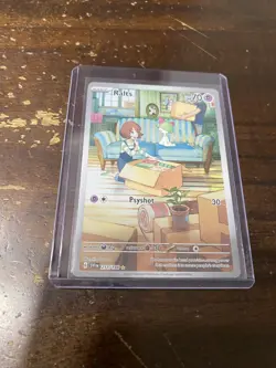 Pokemon TCG Ralts Scarlet & Violet Holo Illustration Rare Card 211/198 NM VHTF - Image 1