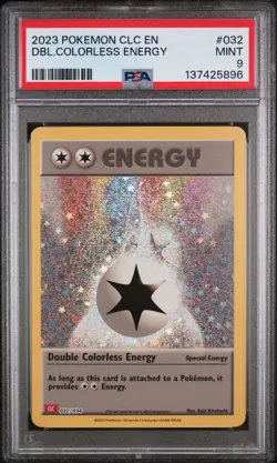 2023 POKEMON CLASSIC CHARIZARD & HO-OH EX DECK DOUBLE COLORLESS ENERGY PSA 9 - Image 1