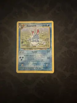 Pokemon TCG Azumarill Neo Genesis 2/111 Holo Unlimited Holo Rare - Image 1