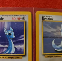 Pokemon TCG Base Set Dragonair & Dratini 18/102 Rare LP/NM Vintage WOTC - Image 5
