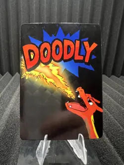Doodly Charizard 09/50 - Numbered Hit Holo - PokeDoodly Fan Art - Pokemon - Image 1