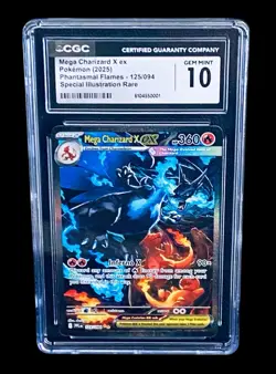 Pokemon Mega Charizard X Ex #125/094 CGC 10 Slab (Read Description) 🔥 - Image 2