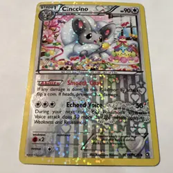 Cinccino RC19/RC25 Legendary Treasures Radiant Reverse Holo Pokemon TCG 2013 LP - Image 2