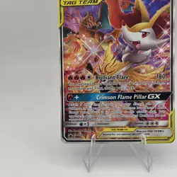 Pokemon Charizard & Braixen GX Tag Team Black Star Promo SM230 TCG NM - Image 5