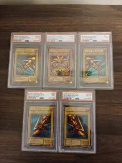 2000 Yu-Gi-Oh Exodia Complete Phantom God Set PSA grade 6-9 - Image 1