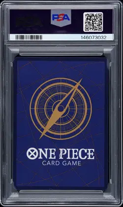 2025 ONE PIECE OP13-CARRYING ON HIS WILL 3RD ANNIV-GOLD #004 SHANKS PSA 10 - Image 2