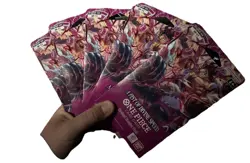 One Piece TCG OP-11 A Fist Of Divine Speed Pack Lot Of 5 Factory Sealed New - Image 1