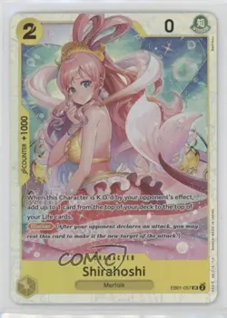 2024 One Piece Card Game: Extra - Memorial Collection EB01 English SR Shirahoshi - Image 1