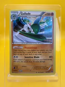 Gallade 84/162 Holo Rare BREAKthrough Pokemon Card 2014 MP - Image 1