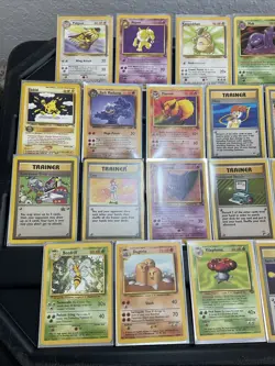 (30) Pokemon Card ALL VTG Lot Cards 1999 Rare ALL BLACK STAR Gengar Machamp - Image 2