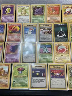 (30) Pokemon Card ALL VTG Lot Cards 1999 Rare ALL BLACK STAR Gengar Machamp - Image 3