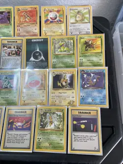 (30) Pokemon Card ALL VTG Lot Cards 1999 Rare ALL BLACK STAR Gengar Machamp - Image 4