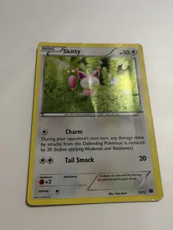 Pokemon TCG Skitty McDonald's Promos Holo Card 12/12 McDonald's Promos See Pics - Image 1