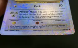 Pokemon Spearow Legendary Collection Reverse Holo Card 94/110 - Image 4