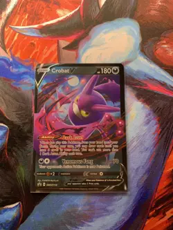 Crobat V SWSH110 SWSH: Sword & Shield Promo Cards NM - Image 1