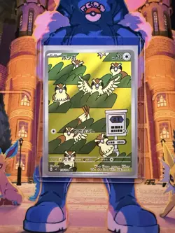 Pidgey AR 118/108 Ruler of the Black Flame sv3 Pokemon card Japanese NM - Image 3