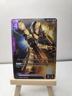 Gundam Gusion Rebake GD02-055 LR - Gundam TCG Card Game - Image 1