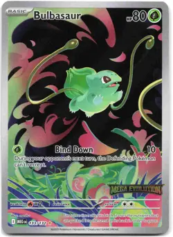 Bulbasaur - (Mega Evolution Stamped) Illustration Rare Miscellaneous Cards & Pro - Image 1