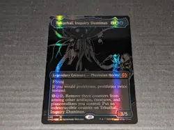 Tekuthal, Inquiry Dominus (Oil Slick Raised Foil) Phyrexia: All Will Be One NM - Image 1