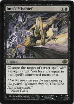 Imp's Mischief R Planar Chaos 72 LP-MP MTG - Image 1