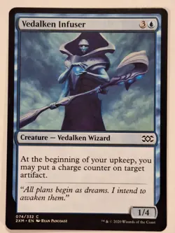 Vedalken Infuser - Double Masters - Magic the Gathering MTG Nice! - Image 1