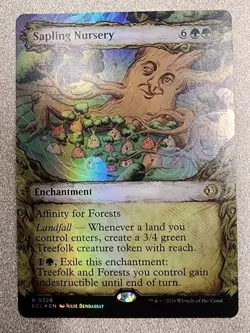 Sapling Nursery (Showcase Foil) Rare MTG Lorwyn Eclipsed - Image 1