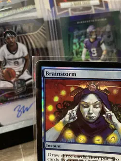 Magic The Gathering MTG Brainstorm 12 Foil #A Friday Night Magic 2004 - Image 2