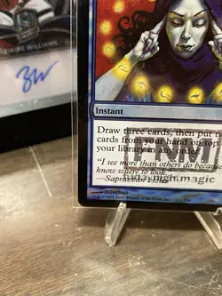 Magic The Gathering MTG Brainstorm 12 Foil #A Friday Night Magic 2004 - Image 4