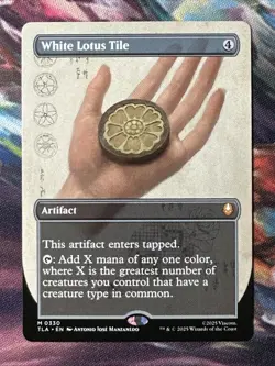 White Lotus Tile - Borderless - Avatar #330 Mythic, NM - Image 1