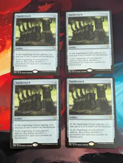 MTG Sticker CEDH EDH Smokestack x4 - Image 1