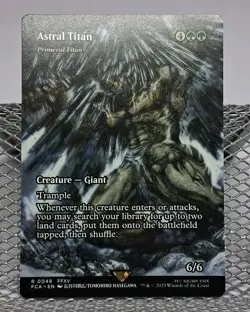Astral Titan - Primeval Titan (Showcase) Final Fantasy: Through the Ages Regular - Image 1