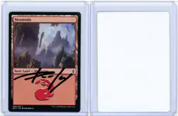 Mountain Signed Artist Proof MTG - Image 3