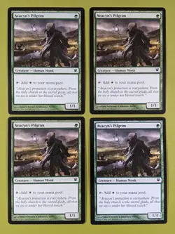 Avacyn's Pilgrim x4 Innistrad 4x Playset Magic the Gathering MTG - Image 1