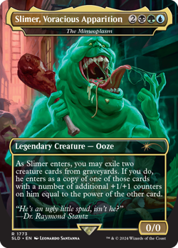 MTG Secret Lair x Ghostbusters: Slimer Non-Foil Edition SEALED - Image 2