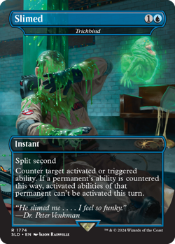 MTG Secret Lair x Ghostbusters: Slimer Non-Foil Edition SEALED - Image 3